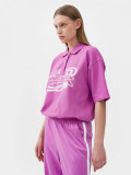 Tricou oversize cu imprimeu pentru femei, 4F Sportswear
