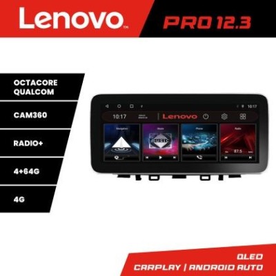 Navigatie Kia Stonic 2016-2020 Lenovo PRO 4+64 12.3 inch qled android 4G DSP gps internet Kit-Stonic CarStore Technology foto