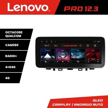Navigatie Kia Stonic 2016-2020 Lenovo PRO 4+64 12.3 inch qled android 4G DSP gps internet Kit-Stonic CarStore Technology