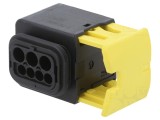 Conector Automotive Mamă Mufă pe Cablu 7 PIN Negru