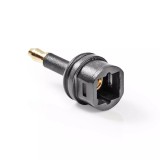 Adaptor Audio Optic Toslink la 3.5mm Mini Tata Nedis, Negru - Conector Toslink Mama