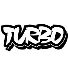 Sticker Auto , zTurbo, , Autocolant Tuning ORACAL pentru Masini Sport