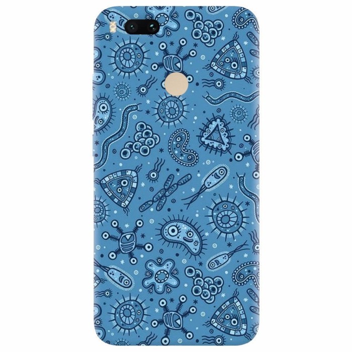 Husa silicon pentru Xiaomi Mi A1, Bacteria