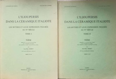L&amp;#039;ILIOUPERSIS DANS LA CERAMIQUE ITALIOTE VOL.1-2-JEAN-MARC MORET-237439 foto