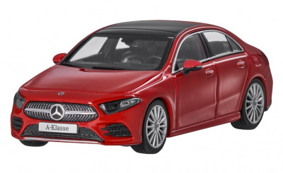 Macheta Oe Mercedes-Benz A-Class Sedan 1:43 Rosu B66960430 foto