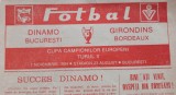 Program meci Dinamo București 7 noiembrie 1984