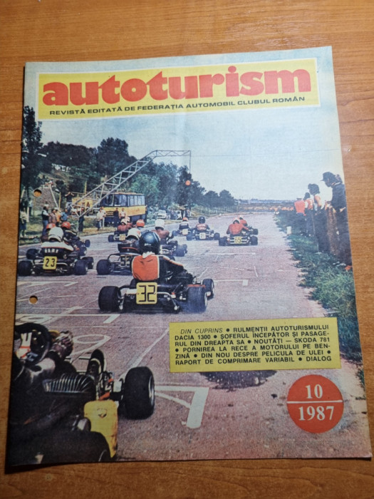 autoturism octombrie 1987-skoda 781,vw golf,formula 1,suceava