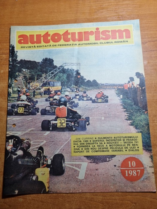 autoturism octombrie 1987-skoda 781,vw golf,formula 1,suceava