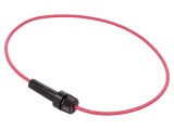 Clemă siguranţe cilindrice 6,3x32mm 20A 600VAC pe cablu