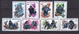 Rwanda 1970 fauna maimute MI 400-407 MNH