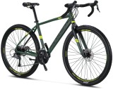Cumpara ieftin Bicicleta Mosso gravel GVL290 Claris, roata 29 , 16 viteze, cadru 21 inch din aluminiu,verde lime ,frana disc
