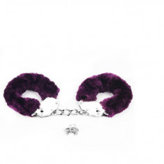 Catuse Fluffy Hand Cuffs, Purple