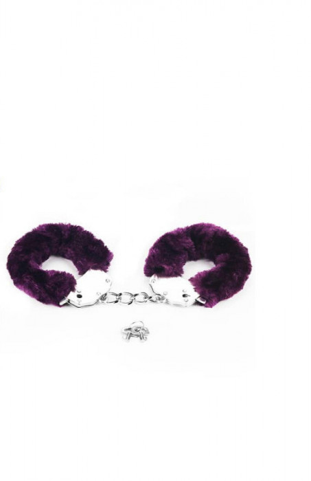 Catuse Fluffy Hand Cuffs, Purple