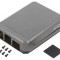 Carcasă Aluminiu Gri pentru Raspberry Pi 4 B
