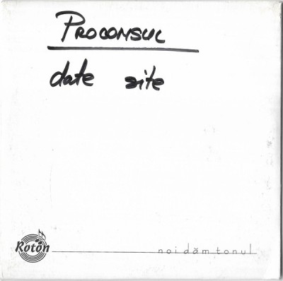 Proconsul - Date Site, CDr foto