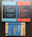 Lecții de geometrie elementară (2 vol.): Geometrie plană*Geometrie &icirc;n spațiu-Jacques Hadamard+Probleme rezolvate din lecții de geometrie...Perepiolkin