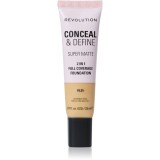 Makeup Revolution Conceal &amp; Define machiaj cu efect matifiant culoare F9.2N 23 ml