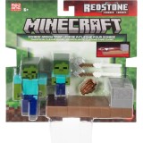 Set de joaca cu figurine, Minecraft, Redstone, Zombie Arrow Trap, JKK03