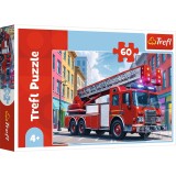 PUZZLE TREFL 60 MASINA DE POMPIERI SuperHeroes ToysZone