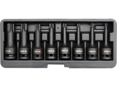 Set chei torx de impact 1 2 T30-T80 8 piese foto