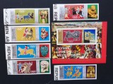 YEMEN A.R. -OLIMPIADA-MEXIC 1968- 6 V.+1 S/Sh.-NEOBLIT.NEDANT. MNH**-YAR 036C, Asia, Sport