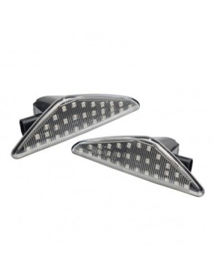 Set 2 Semnalizari Aripa LED clare pentru X3 F25, X5 E70, X6 E71 foto