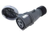 Conector alimentare AC trifazat AMPHENOL IP&amp;S 32A 3 pini mamă IP67