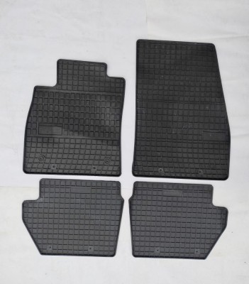 Set covorase auto din cauciuc pentru Ford Fiesta Mk 8 2017-&amp;amp;gt; prezent, presuri RapidAuto, Negru -COLT RUPT foto