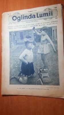 oglinda lumii 3 martie 1928-inaugurarea ateneului popular dichiu din bucuresti foto