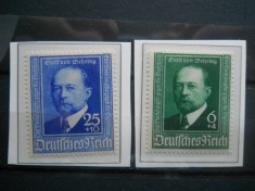 A2 1940 SERIE GERMANIA REICH MNH