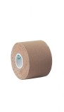 Banda Kinesiologica, impermeabila pentru ameliorarea durerii, 3.8 cm X 5 m, bej