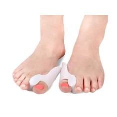 Set 2 protectii pentru monturi, silicon, separatoare pentru degete, universal, alb