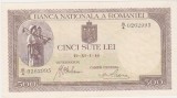Bancnota Romania 500 Lei 1940 XF - Numismatica