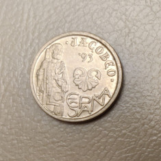Spania - 5 Pesetas (1993) - Sf. Iacob monedă comemorativă s251