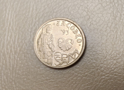 Spania - 5 Pesetas (1993) - Sf. Iacob monedă comemorativă s251 foto