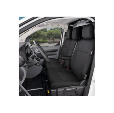 Set huse scaune auto Kegel Tailor Made Van DV1 + DV1 pentru Peugeot Expert 3, Traveller, Citroen Jumpy dupa 2016, Opel Vivaro C, Zafira Life dupa 201 foto