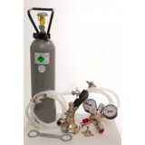 Accesorii Pachetul 2 cu cuplă butoi bere tip S, 10mm! Furtun bere, 2,0 kg butelie CO2 pentru dozator bere 1-linie