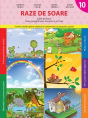 Raze de soare. Caiet de lucru. Clasa pregătitoare. Semestrul II