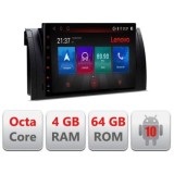 Navigatie BMW E39 si E53 E-082 Octa Core cu Android Radio Bluetooth Internet GPS WIFI DSP 4+64GB 4G CarStore Technology