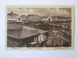 Rara! Bucuresti-Piata Bibescu-Vodă,carte postală necirc.ocupatia germana 1918