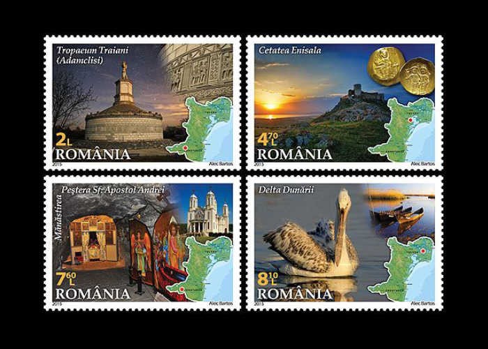 ✅RO 2015 , LP 2078 ,&quot;Descoperiti Romania, Dobrogea&quot; , serie ,MNH