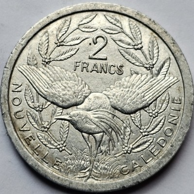 2 Francs 2009 Noua Caledonie, km#14 foto