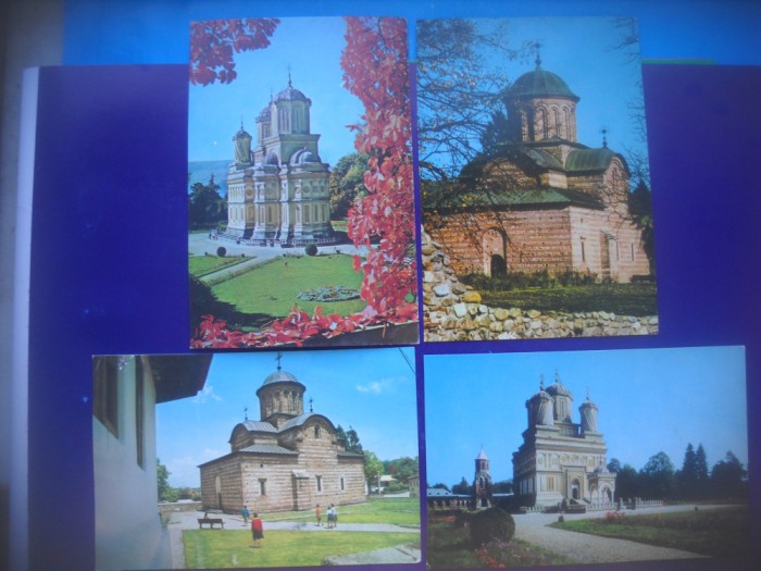 HOPCT LOT 4210 -4 CARTI POSTALE-CURTEA DE ARGES-NECIRCULATE