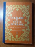 Culegere de texte literare pentru clasele 5-8 din anul 1983