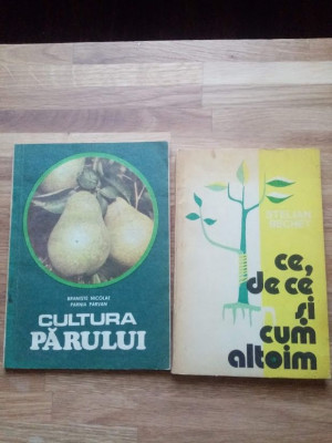 Cultura parului, Cum altoim - lot 2 carti foto