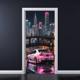 Folie imprimata color pentru decor Usa, dimensiune 200 x 90cm, model: AVX-DR05 FAVLine Selection, Oem