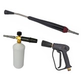 Set pistol lance spumare metalica si lance spalare