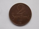 2 SANTIMI 1922 LETONIA