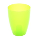 Ghiveci din plastic, Miltonia, pentru orhidee, verde transparent, D 13.3 cm
