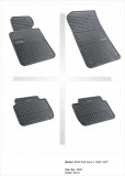 Covorase Auto Cauciuc Frogum BMW E46 (1998-2007) Premium, Margine Protectie Inalta